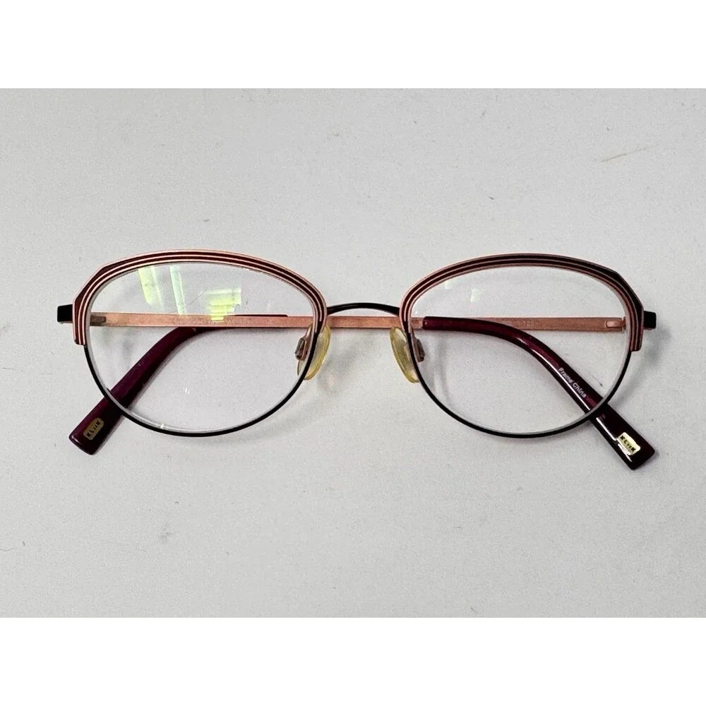 Klik Denmark 658 M207 Eyeglass Frames Only 48-17-133 Copper Red Metal